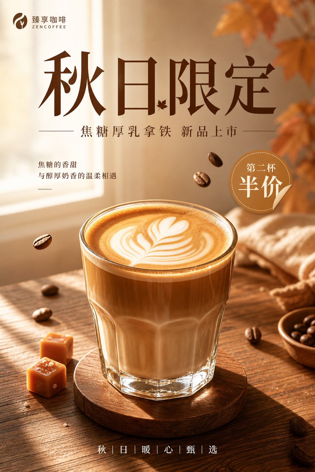 咖啡新品海报