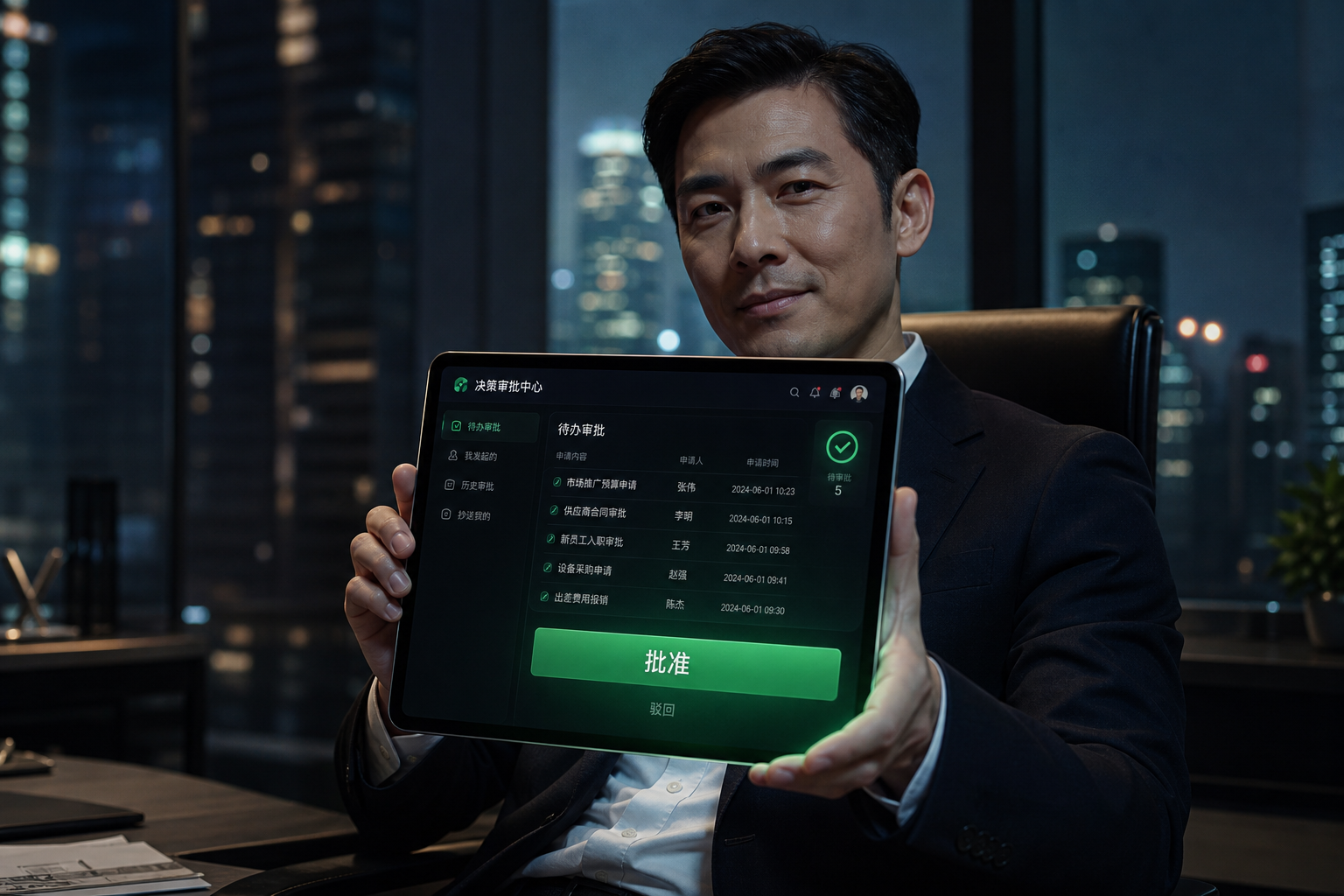 管理者审批决策